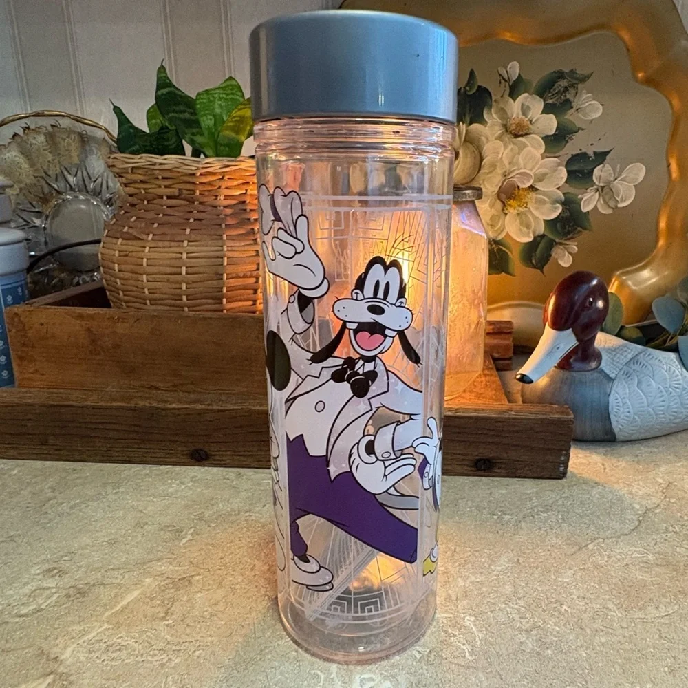 Disneyland Mickey Mouse and Friends Disney 100 Years Of Wonder Water Bottle New